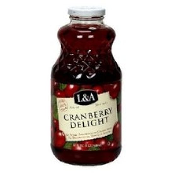L & A Juice Cranberry Delight 12x 32 Oz 673499733
