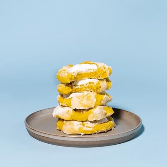 The Cravory: Lemon Bar Cookies - 12 cookies, 2.0 oz. each - Individually Wrapped - Gourmet - Baked Fresh - Dessert, Snack or Baked Goods 471627774