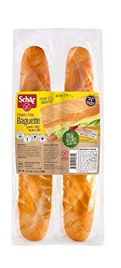 Schar Baquettes Gluten Free, 12.3-Ounces (Pack of 6) 717719521