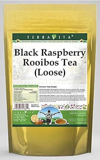 Black Raspberry Rooibos Tea (Loose) (8 oz, ZIN: 538195)