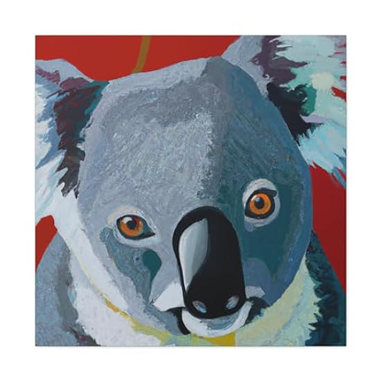Kooky Koala Pop Art - Canvas 30″ x 30″ / Premium Gallery Wraps (1.25″) 300966860