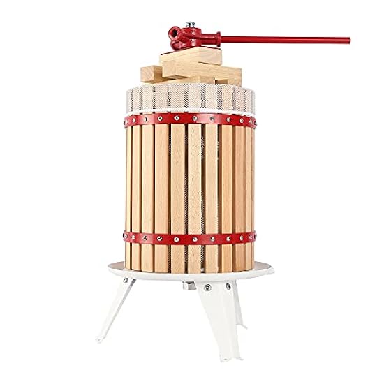 YUDA Upgraded 4.75 Gallon (18L) Manual Fruit Wine Press