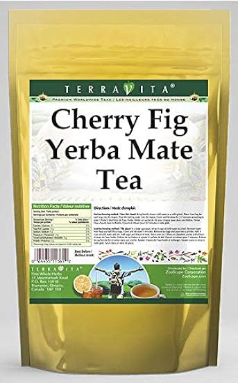 Cherry Fig Yerba Mate Tea (50 tea bags, ZIN: 560275) - 