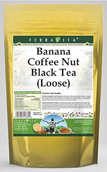 Banana Coffee Nut Black Tea (Loose) (4 oz, ZIN: 541079)