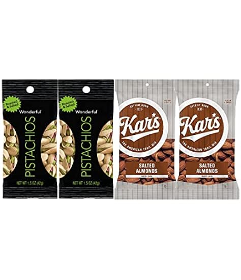 Nuts Snack Packs - Mixed Nuts and Trail Mix Individual Packs - Healthy Snacks Care Package (28 Count) 919048286