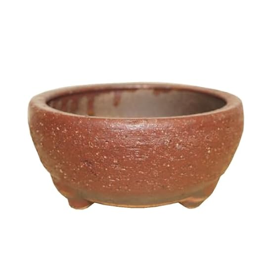 GuCra Bonsai Pot Ceramic Mini Bonsai Bowl Planters, Pla
