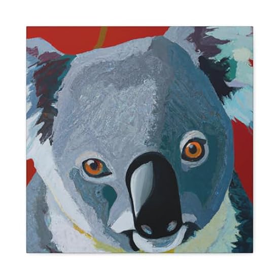 Kooky Koala Pop Art - Canvas 30″ x 30″ / Premium Gallery Wraps (1.25″) 300966860