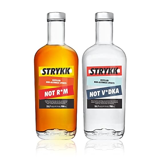 STRYKK SPIRITS Zero Proof Non Alcoholic Twin Pack Bundl