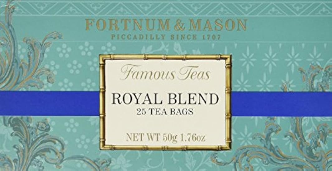Fortnum and Mason British Tea. Royal Blend 25 Count Tea