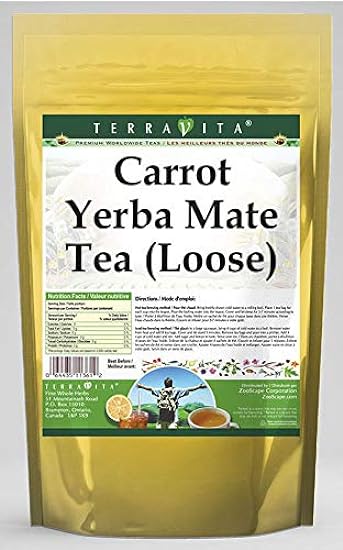 Carrot Yerba Mate Tea (Loose) (4 oz, ZIN: 548679) - 3 P