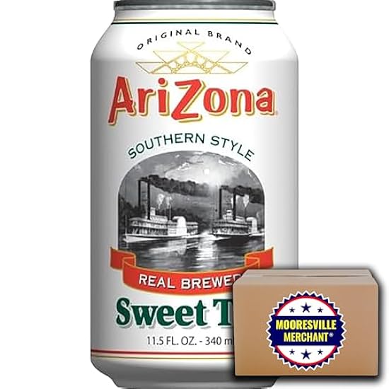 Arizona Tea Iced Southern Sweet, 11.5 fl oz, 12 Cans wi