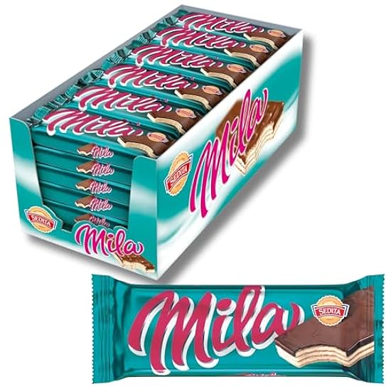 MILA - European Czech & Slovak Wafers Milk Cream with C