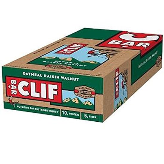 Clif, Oatmeal Raisin Walnut Energy Bar, Count 12 (2.85-