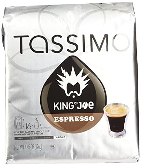 Tassimo King of Joe Espresso 80 T-Disks 974786188