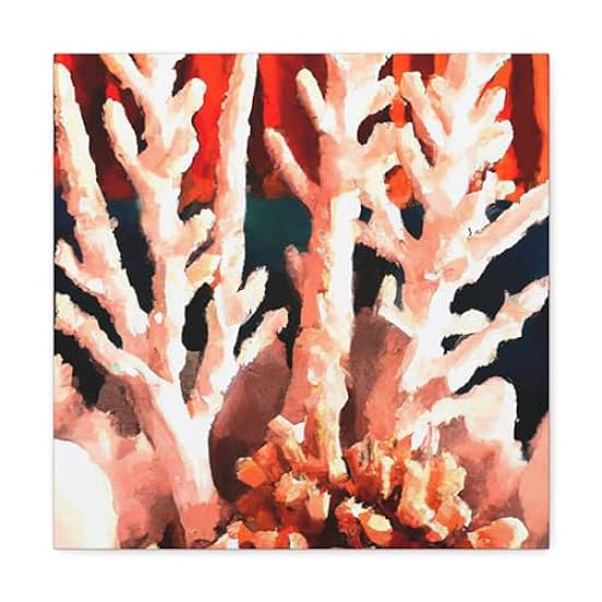 Coral of the Dreamscape - Canvas 16″ x 16″ / Premium Ga