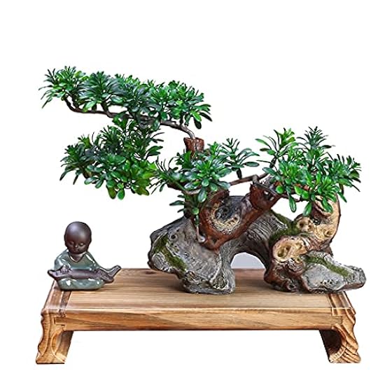 Artificial Tree Artificial Podocarpus Bonsai Ceramic Mo