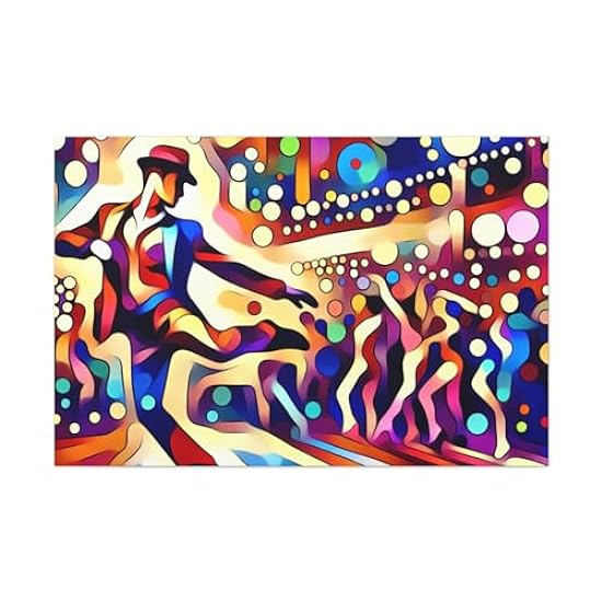 Joyful Rhythm Revival - Canvas 48″ x 32″ / 1.25