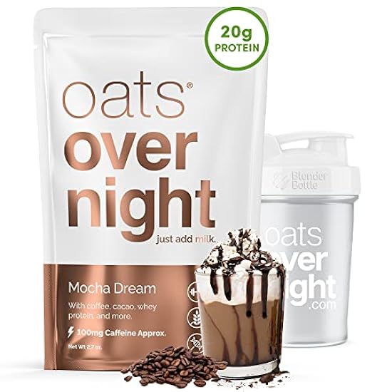 Oats Overnight - Mocha Dream - 20g Protein, High Fiber 