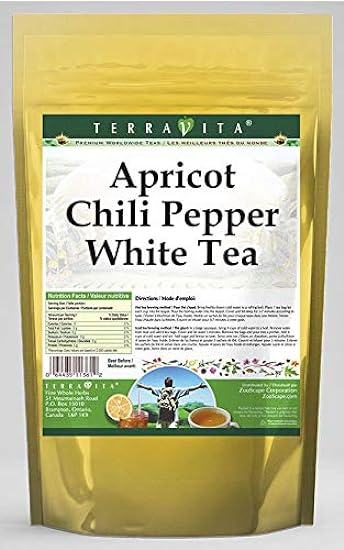Apricot Chili Pepper White Tea (25 tea bags, ZIN: 54569