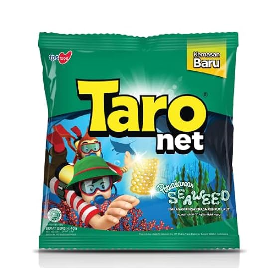 Taro - Seaweed Flavored Chips 2.2 oz (Pack of 12) 10676