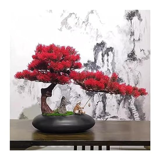 AOKLEY Artificial Bonsai Large Simulated Pine Bonsai De
