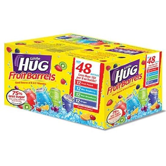 Little Hug Assorted Drinks (8 oz., 48 ct.) (pack of 2) 