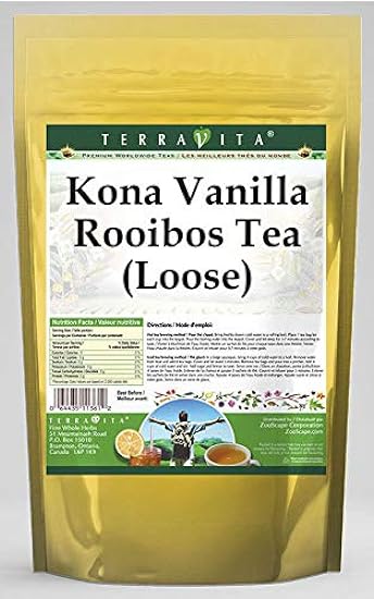 Kona Vanilla Rooibos Tea (Loose) (4 oz, ZIN: 539851) - 