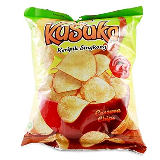 Kusuka Spicy Cassava Chips (Keripik Singkong Pedas) - 8