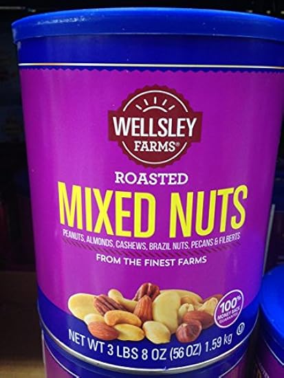 Wellsley Farms mixed nuts 56 oz (pack of 2) 638219386