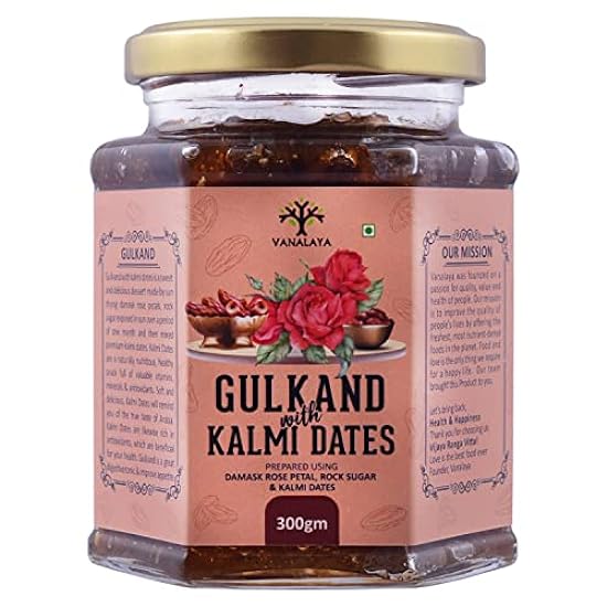 DKM Vanalaya Organic & Natural Gulkand with Kalmi Dates