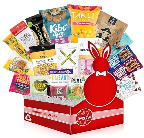 Dairy Free Snack Box, Great Gift for Anyone with Dairy 
