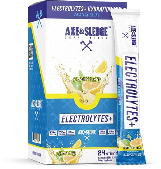 Axe & Sledge Electrolytes+ Stick Packs - Naturally Flav