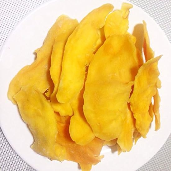 4 Pound (1816 grams) Dried peeled mango slices Grade A 