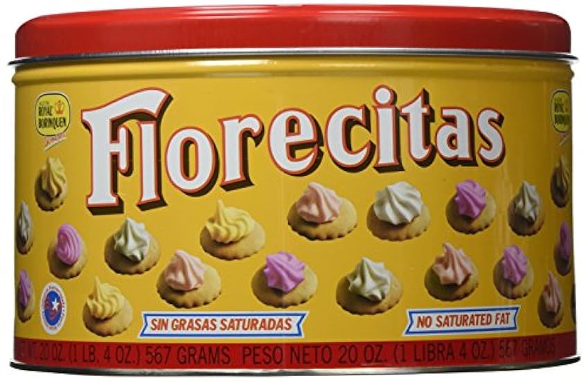 2 set of 20 oz Florecitas Iced Gems Cookies By Royal Bo