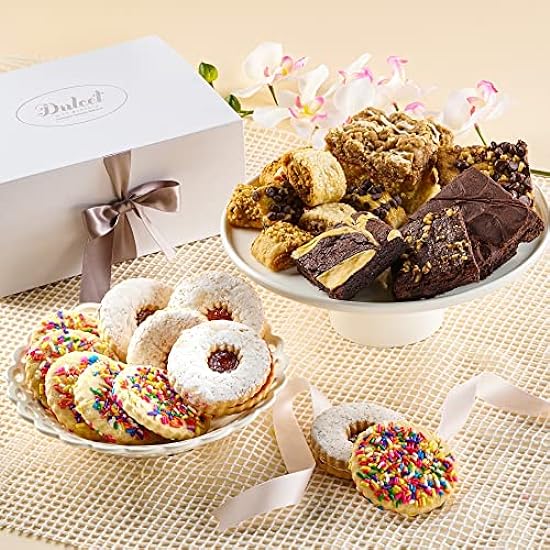 Dulcet Gift Baskets Elegant Sprinkle Cookie-Chocolate F